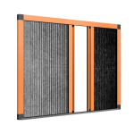 Fliegengitter für Terrassen Doppelflügeltür – Bild 5