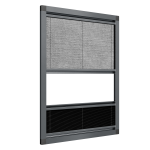 Fliegengitter und Verdunklung für Dachfenster 2in1 – Bild 2