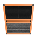 Fliegengitter und Verdunklung für Dachfenster 2in1 – Bild 4