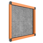 Fliegengitter zum Klemmen für Fenster und Türe – Bild 4